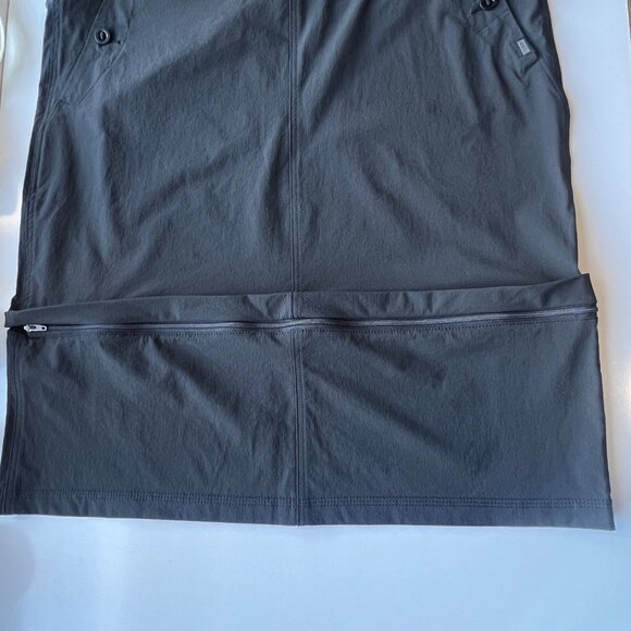 Outdoor Research Black Convertible Skirt With Zip-Off Lower Panel Womens Size 8 - Picture 11 of 13